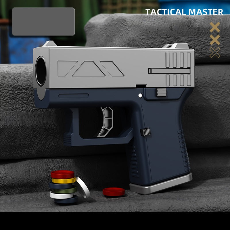 Mini Glock Disc Launcher Toy Gun