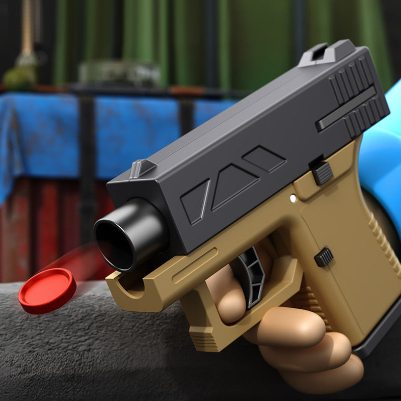 Mini Glock Disc Launcher Toy Gun