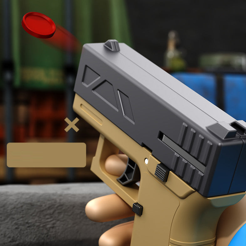 Mini Glock Disc Launcher Toy Gun