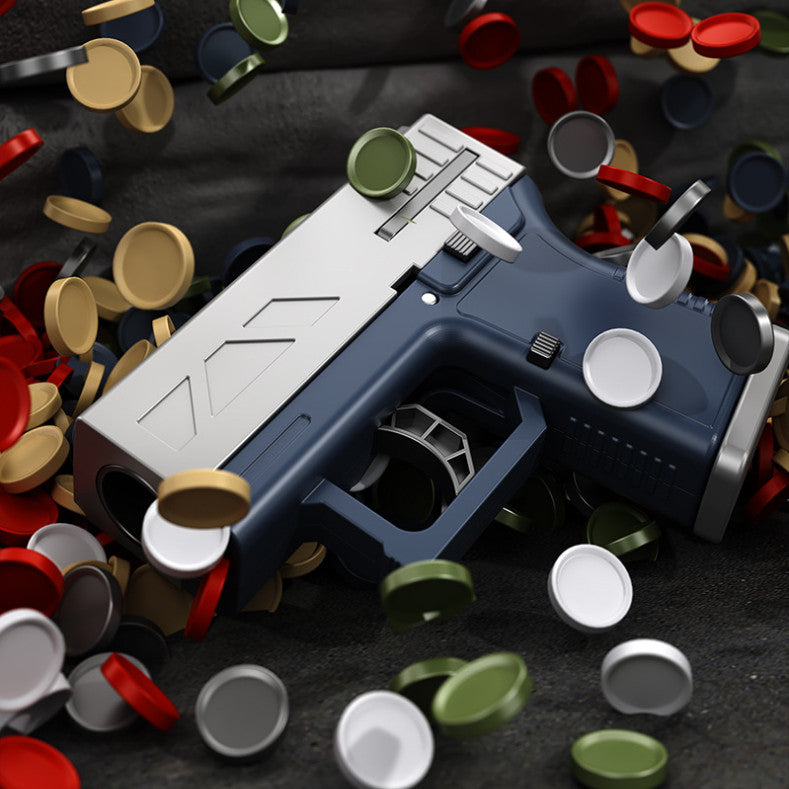 Mini Glock Disc Launcher Toy Gun