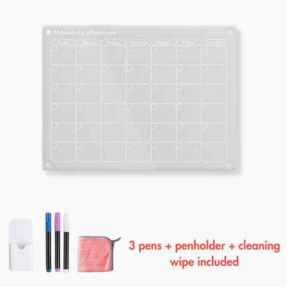 MemoMate™ – Magnetischer Acrylkalender und Planer 