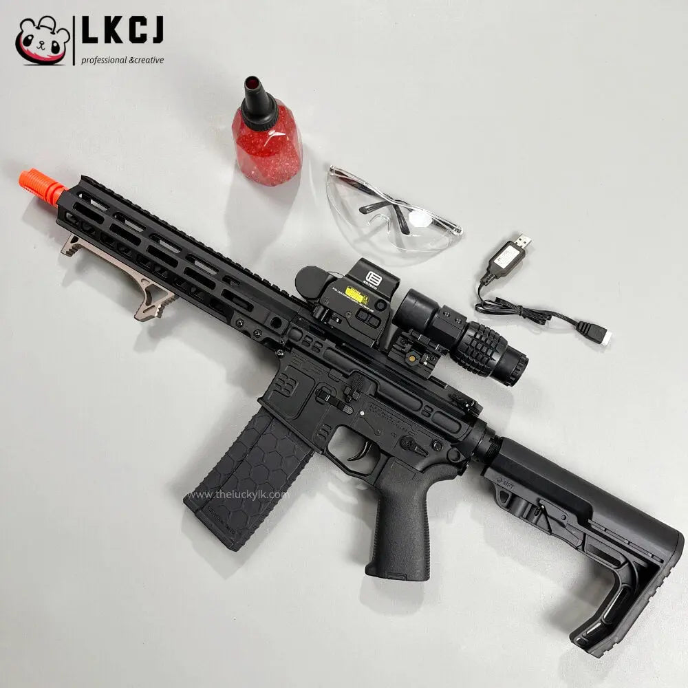 New SLR Precision Shooting Gel Blaster Fast Mode 11.1V Battery Recommended Age 18+