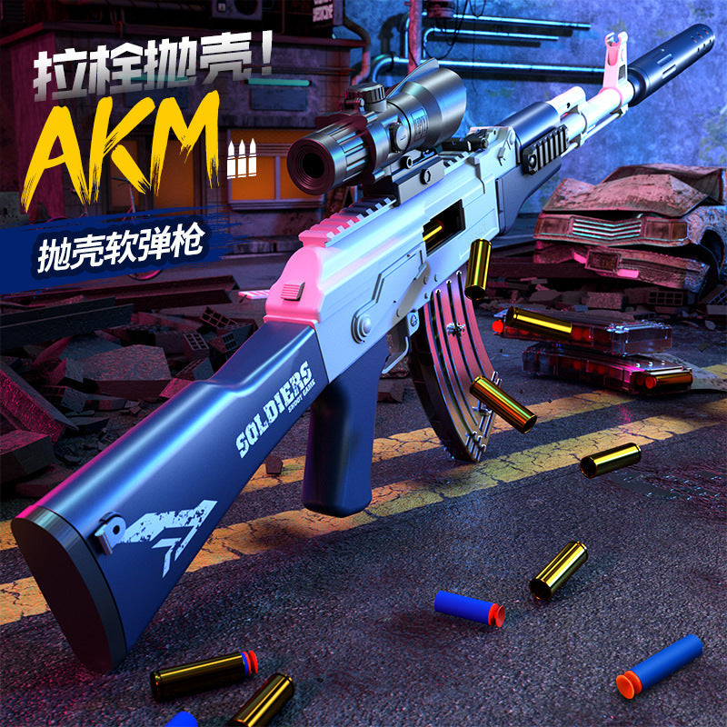 AK-47 Children's Toy Rifle With Ejecting Shells