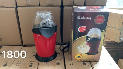 Máquina de palomitas de maíz con ruedas, regalo creativo, máquina para hacer palomitas de maíz en casa