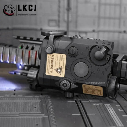 Red Laser+Green Laser+Flashlight Multifunctional Tactical Beam Battery Case