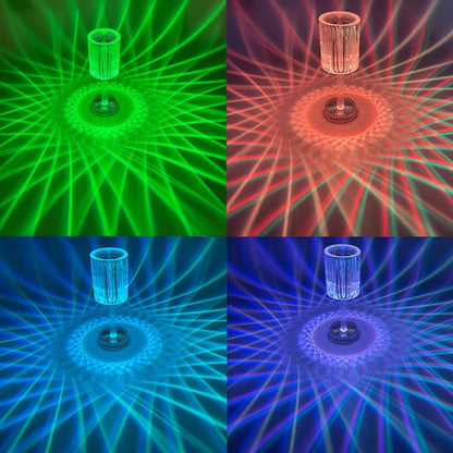 Diamant-Kristalllampe