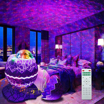 Dinosaurier-Eierschalen-Galaxieprojektor