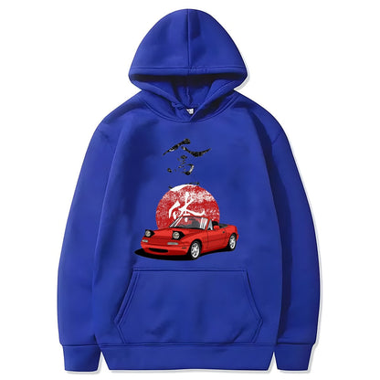 Roter Miata | Kapuzenpullover