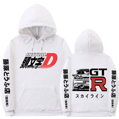 R34 Kapuzenpullover mit Initial D