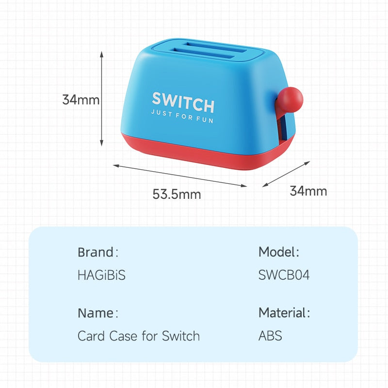 Estuche para tarjetas de juego de Nintendo Switch