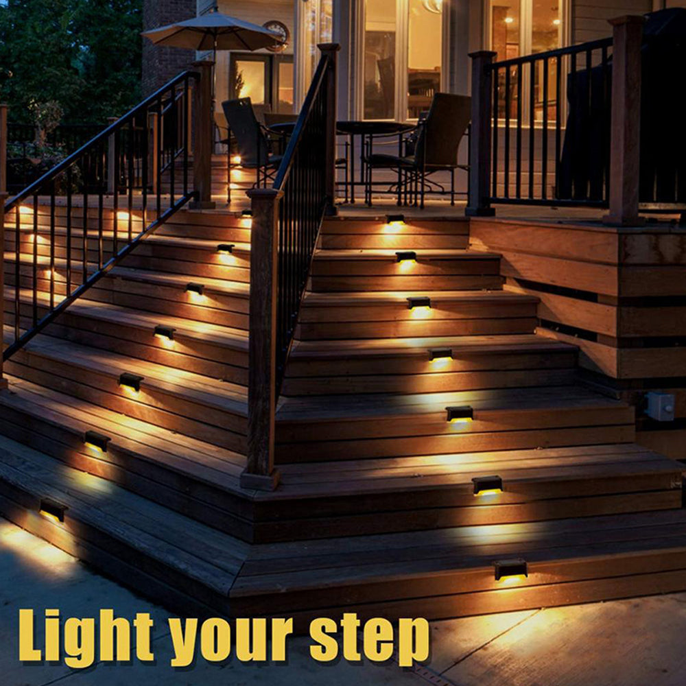 Luces LED solares para terrazas de exterior