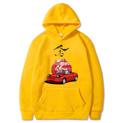 Roter Miata | Kapuzenpullover