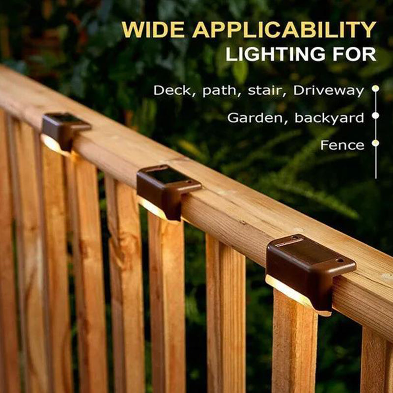 Luces LED solares para terrazas de exterior