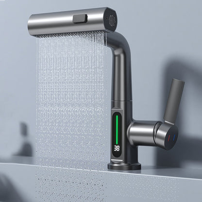 Wasserhahn mit digitaler Temperaturanzeige 