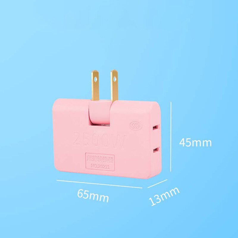 3-in-1-Verlängerungsstecker, elektrischer Adapter 