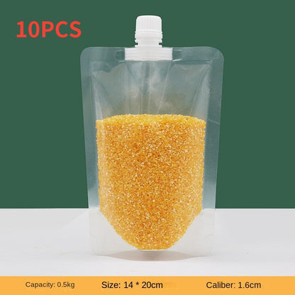 Bolsa para almacenar granos