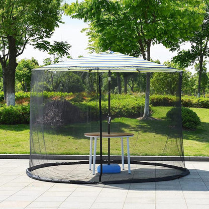 Malla mosquitera para sombrilla 