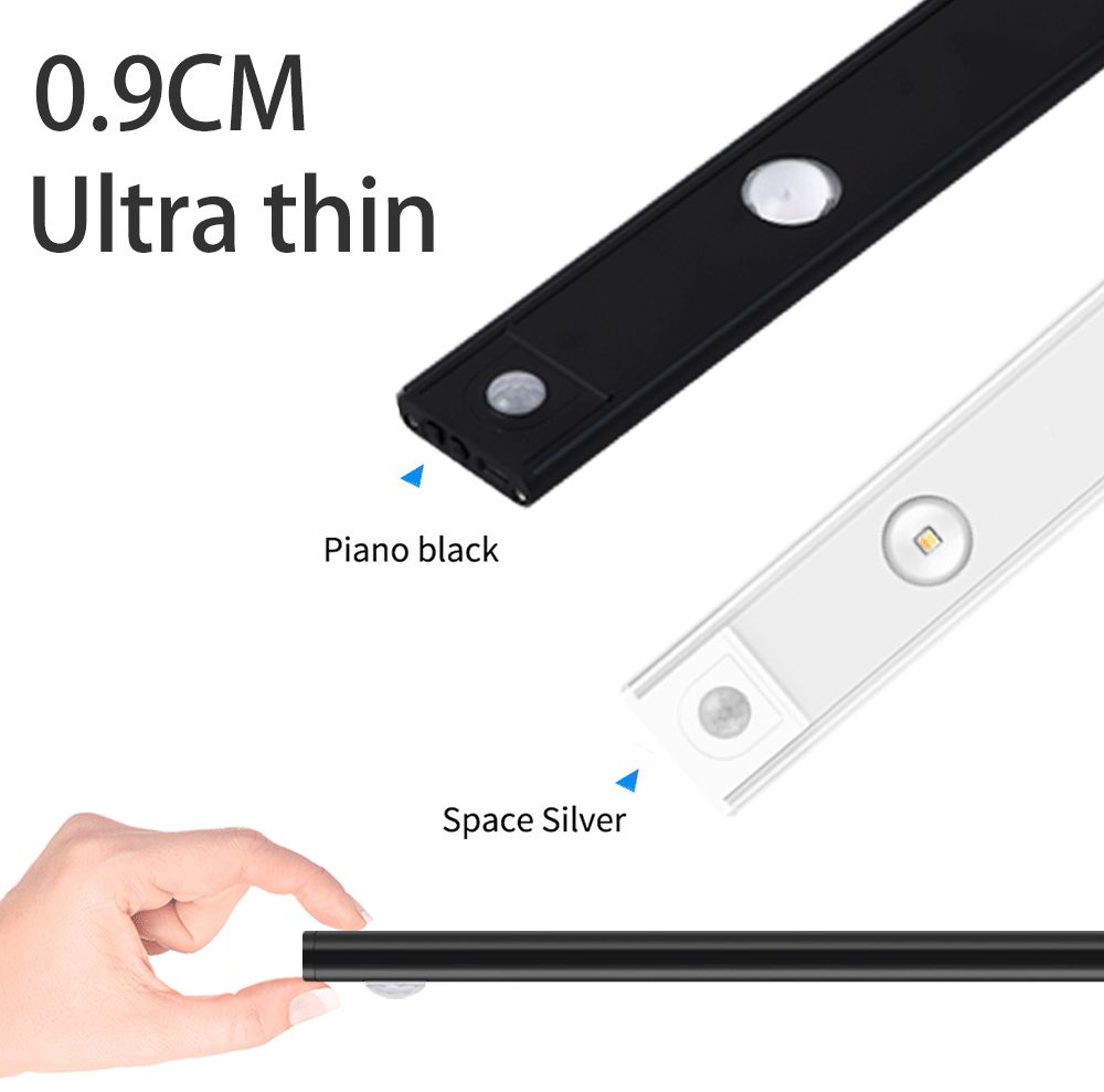 Luz LED nocturna con sensor de movimiento y USB 