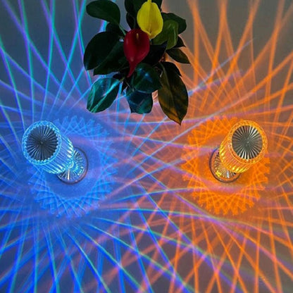 Diamant-Kristalllampe
