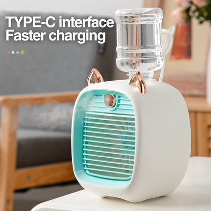 Mini refrigerador de aire