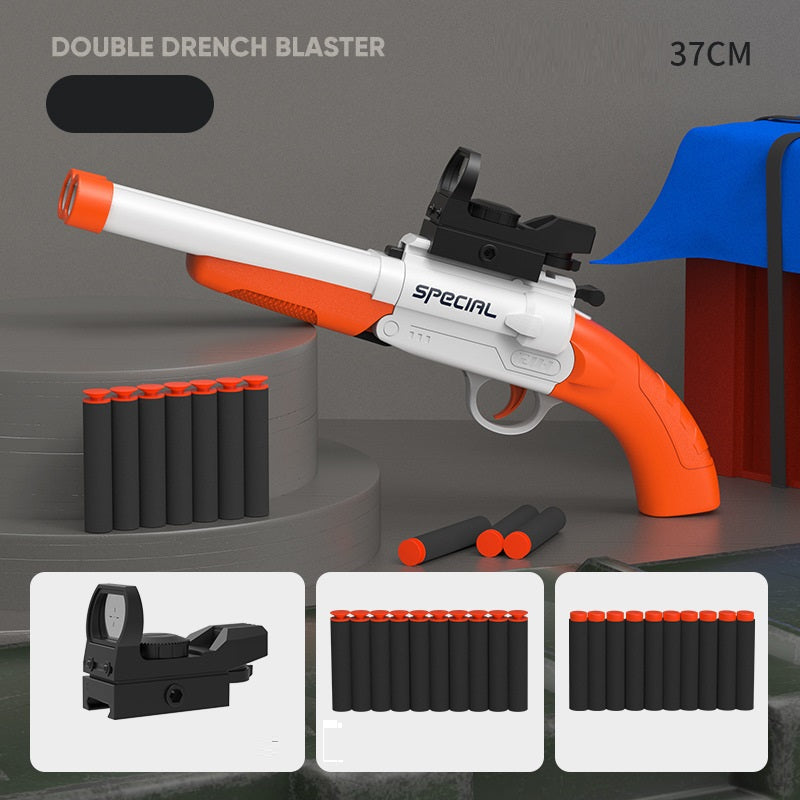 S686 Doppelläufige Soft Bullet Shotgun Spielzeugpistole 