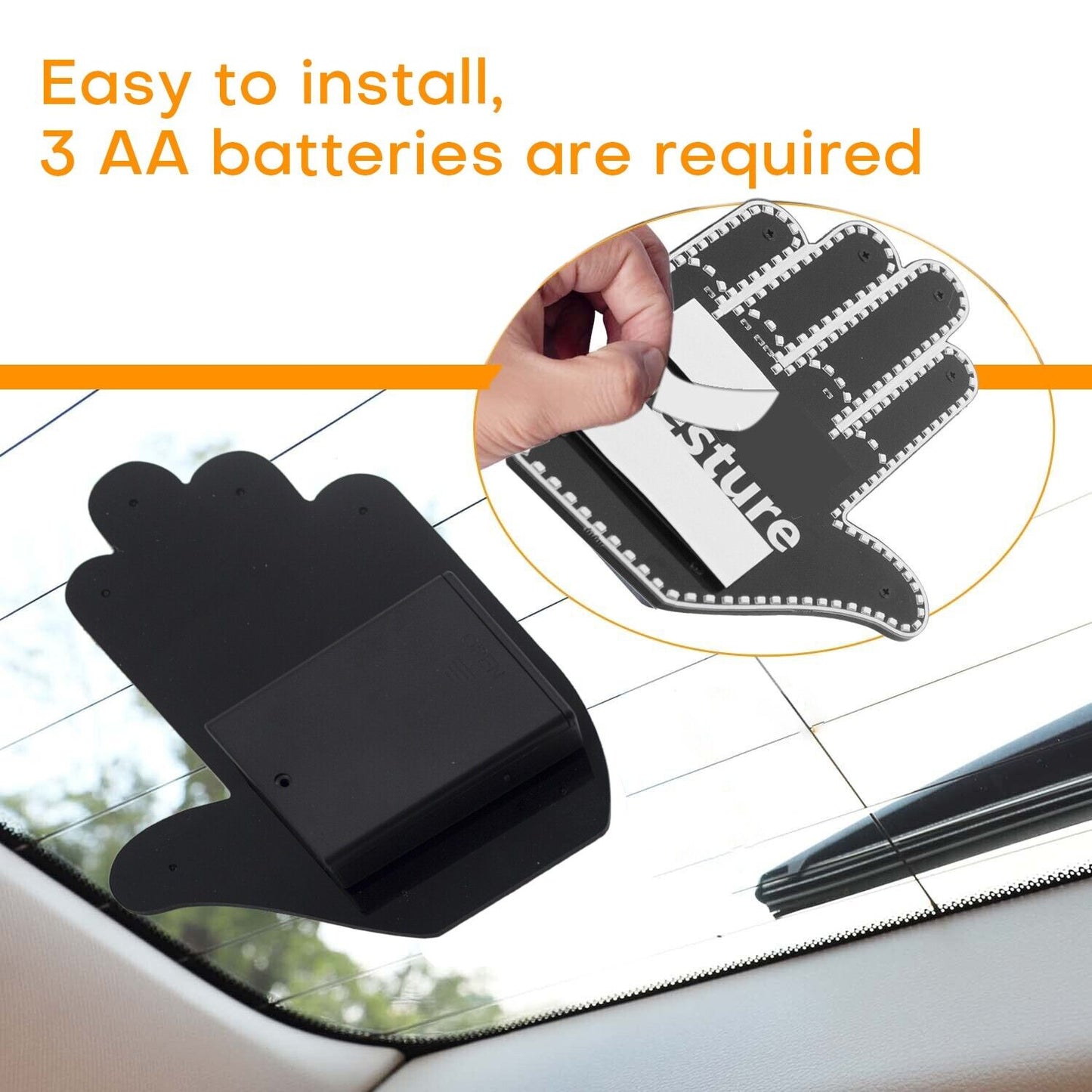 Luz gestual para coche 