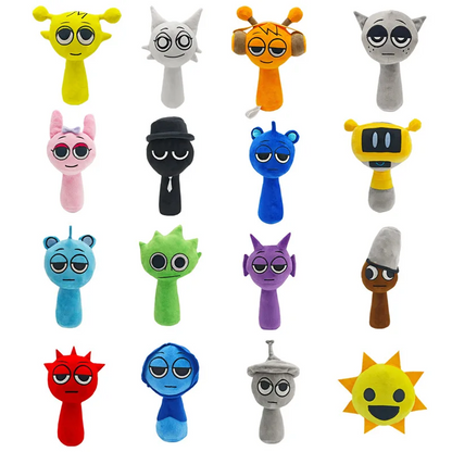 Sprunki-Plüschtiere: Süß, gruselig und kuschelig!" 🎉👻