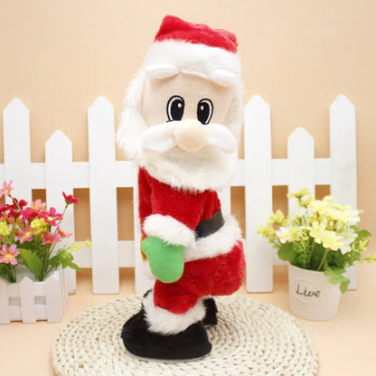 Papá Noel bailando 