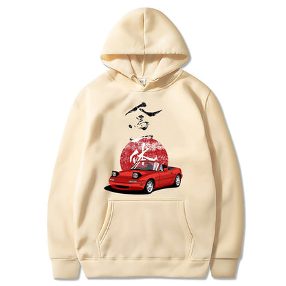 Roter Miata | Kapuzenpullover