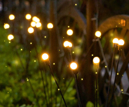 Luces de luciérnagas alimentadas por energía solar