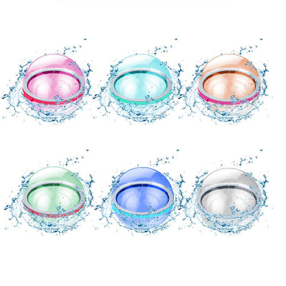 Globos de agua reutilizables