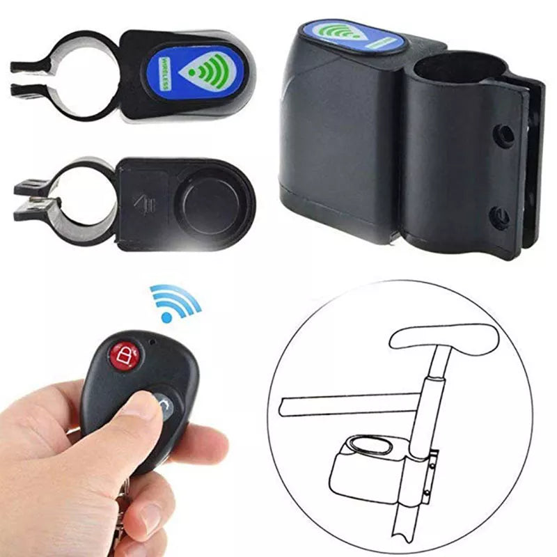 Alarma de bicicleta inalámbrica inteligente 