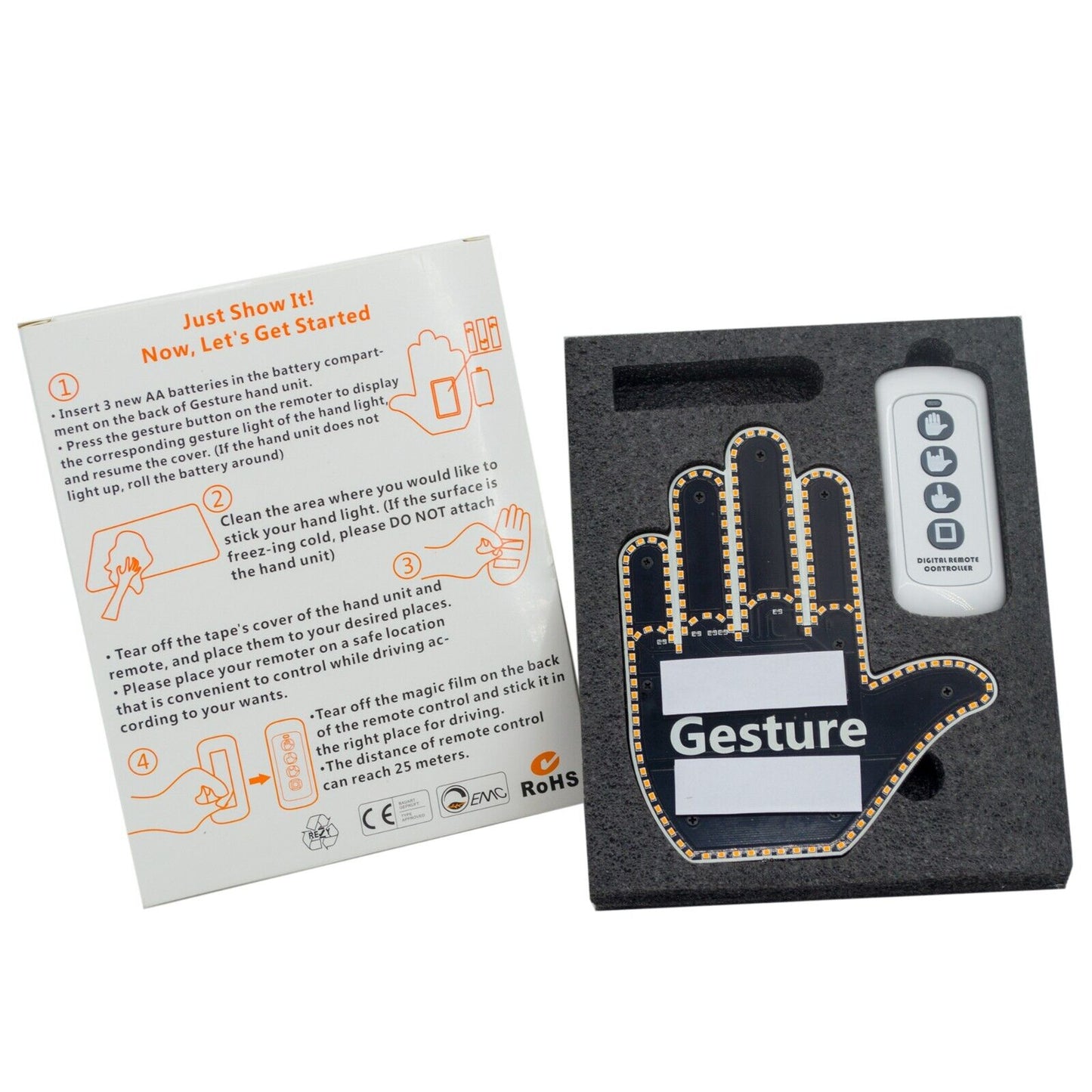Luz gestual para coche 