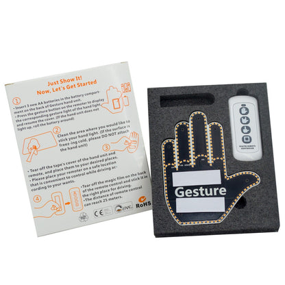 Luz gestual para coche 