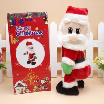 Papá Noel bailando 