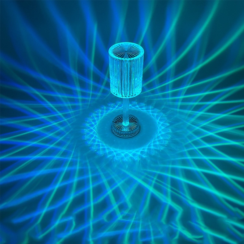 Diamant-Kristalllampe