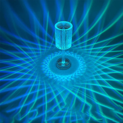Diamant-Kristalllampe