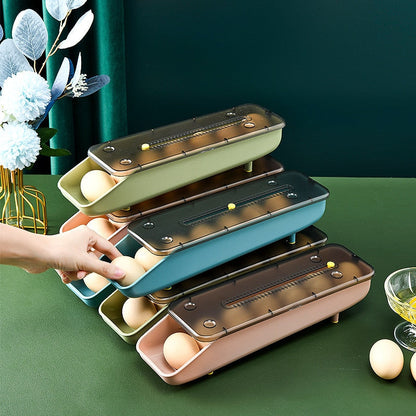 Caja de huevos rodante 