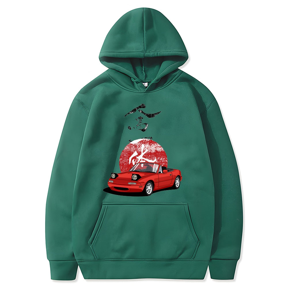 Roter Miata | Kapuzenpullover