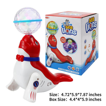 Universal rotierender Ball Sea Dolphin Elektrisches Spielzeug-Licht &amp; Musik