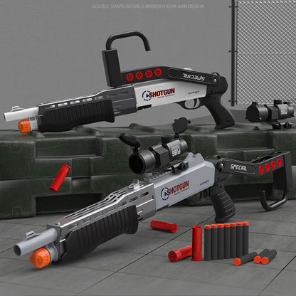 SPAS-12 Spielzeugpistole mit Patronenauswurf und weichen Kugeln