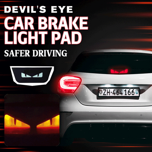 Pastillas de luz de freno para coche con efecto ojos rojos