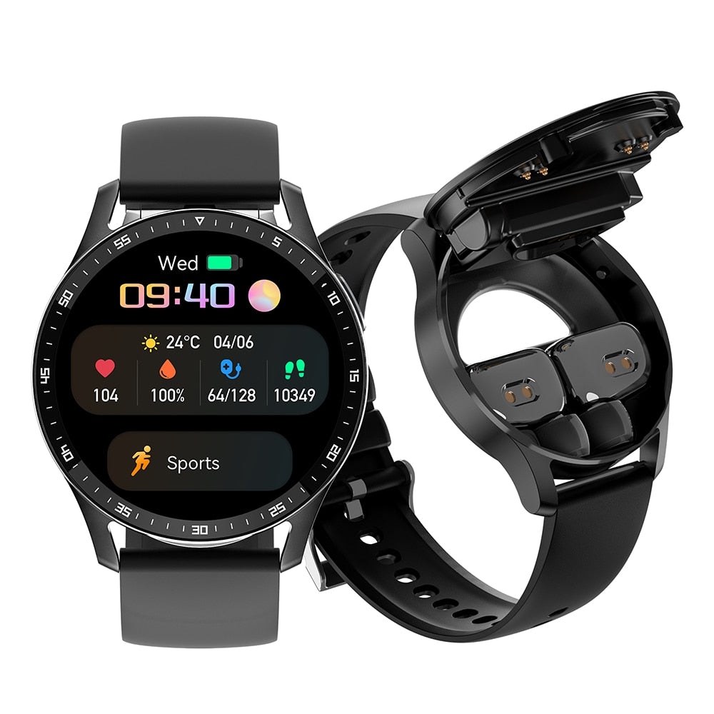 Reloj inteligente con auriculares