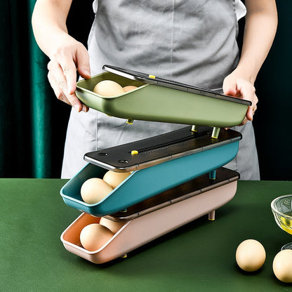 Caja de huevos rodante 