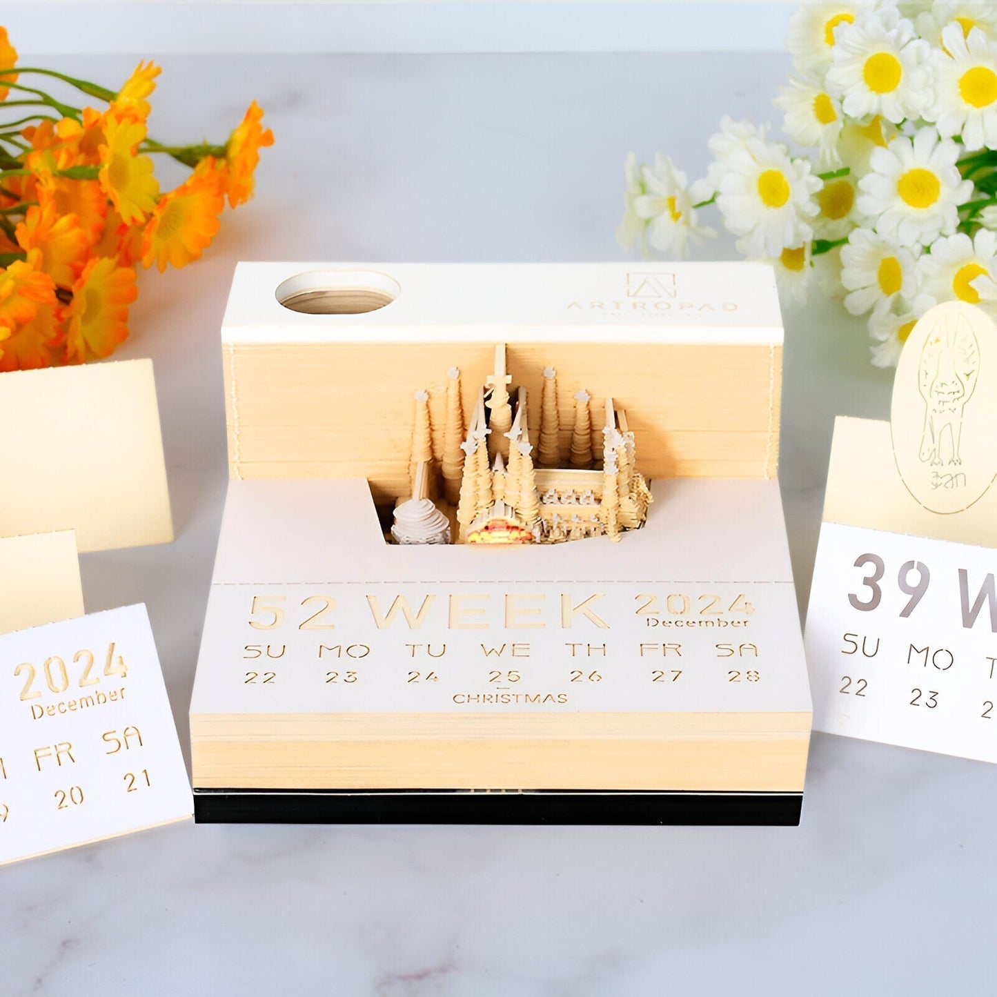 Sagrada Familia (Con Luz y Calendario 2024)