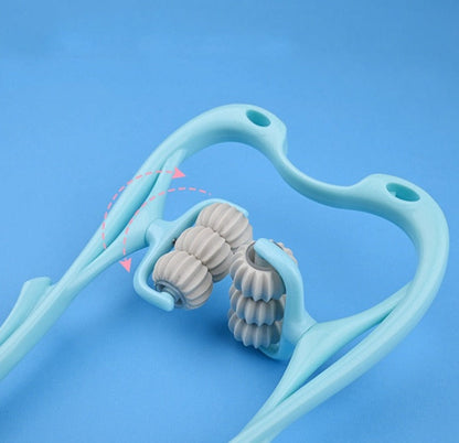 Masajeador de cuello de triple punto
