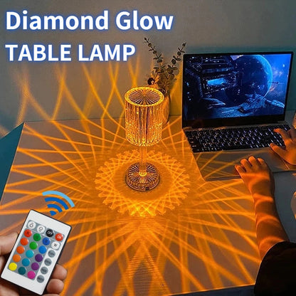 Diamant-Kristalllampe