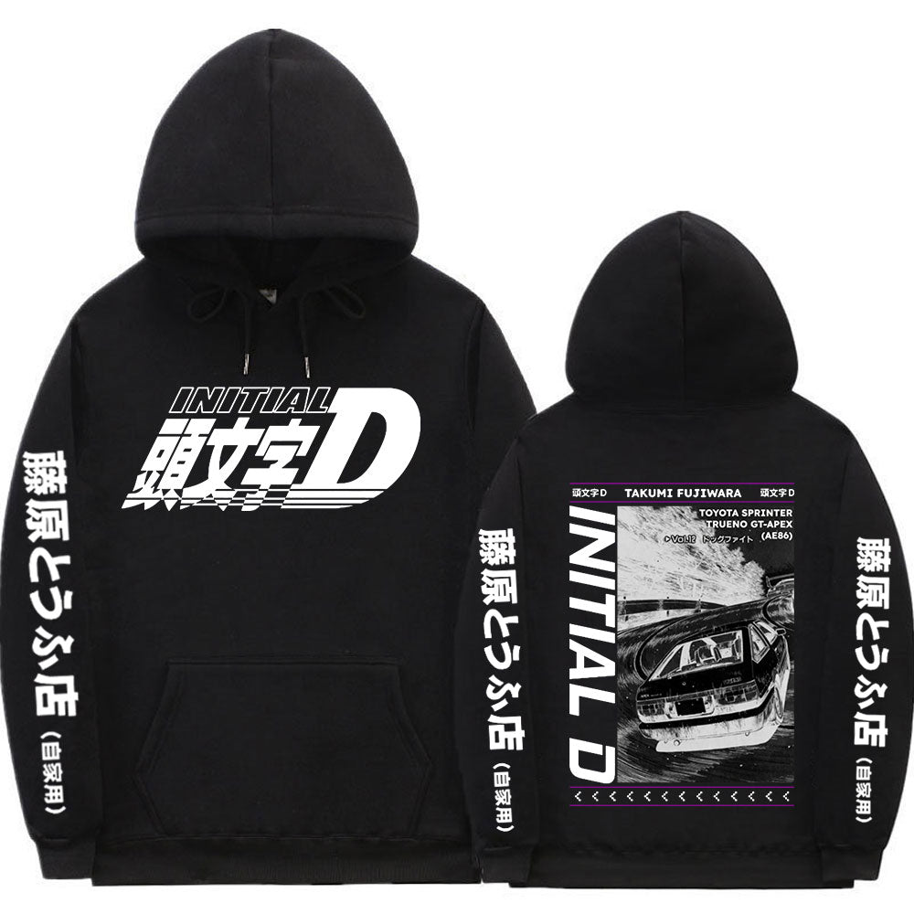 Anime Drift AE86 Initial D | Kapuzenpullover