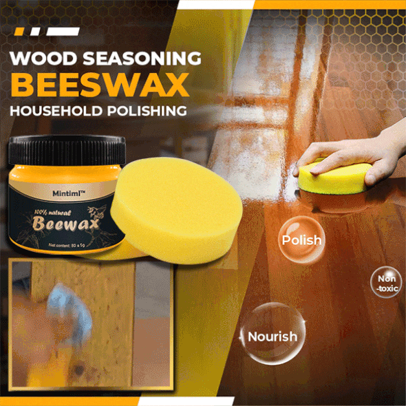 Cera de abejas para curar madera