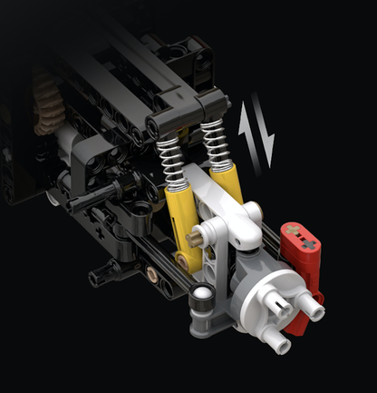 Ferngesteuerter italienischer Supersportwagen 3187 Teile 